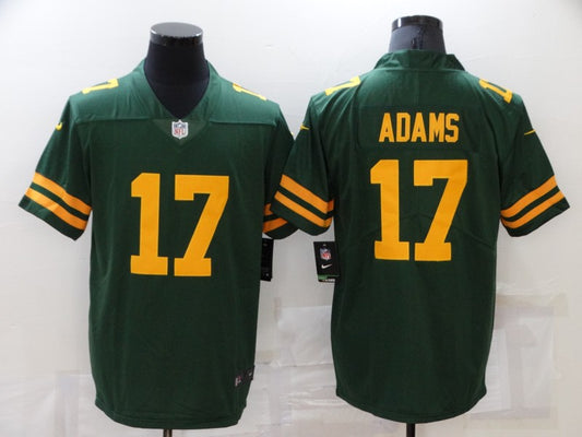 Men's Green Bay Packers Davante Adams #17 Green Alternate Legend Player Jersey1
