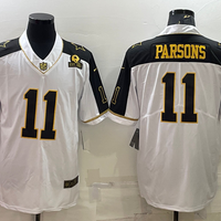 Men's Dallas Cowboys Micah Parsons #11 White Game Player Jersey1