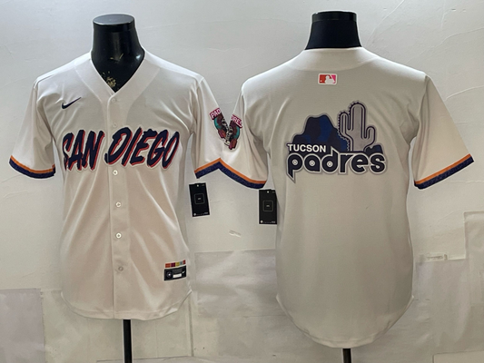 Men's San Diego Padres Cream Player Jersey