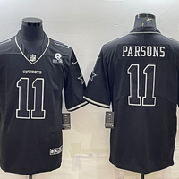Men's Dallas Cowboys Micah Parsons #11 Black Legend Player Jersey1