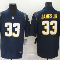 Men's Los Angeles Chargers Derwin James #33 Navy Game Jersey1