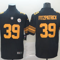 Men's Pittsburgh Steelers Minkah Fitzpatrick #39 Black Alternate Legend Jersey1