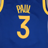 Men's Golden State Warriors Chris Paul #3 Royal Fast Break Player Jersey1 - Icon Edition
