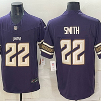 Men's Minnesota Vikings Harrison Smith #22 Purple 2026 Rivalries Collection Game Jersey