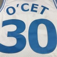 Men's Perc O'Cet #30 Movie White Basketball Jersey