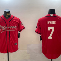 Men's Tampa Bay Buccaneers Bucky Irving #7 Red Game Jersey1