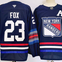 Men's New York Rangers Adam Fox #23 Navy Player Jersey
