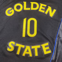 Men's Golden State Warriors Jimmy Butler #10 Black Swingman Jersey1 - Statement Edition