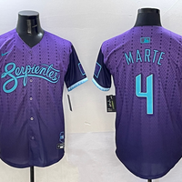 Men's Arizona Diamondbacks Ketel Marte #4 Purple 2025 City Connect Limited Player Jersey