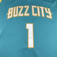 Men's Charlotte Hornets LaMelo Ball #1 Teal 2023/24 Swingman jersey1 - City Edition