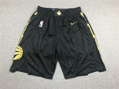Men's Toronto Raptors Black Basketball Shorts1 City Edition