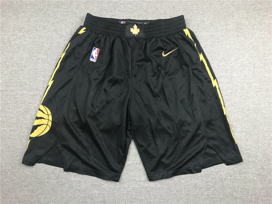 Men's Toronto Raptors Black Basketball Shorts1 City Edition