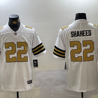 Men's New Orleans Saints Rashid Shaheed #22 White Player Game Jersey1
