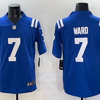 Men's Indianapolis Colts Charvarius Ward #7 Royal Player Game Jersey