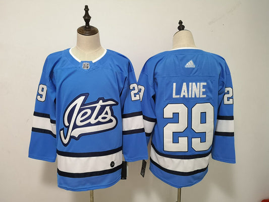 Men's Winnipeg Jets Patrick Laine #29 Blue Home Breakaway Player Jersey1
