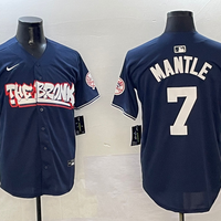 Men's New York Yankees Mickey Mantle Navy Limited Player Jersey1