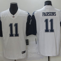 Men's Dallas Cowboys Micah Parsons #11 White Game Jersey1