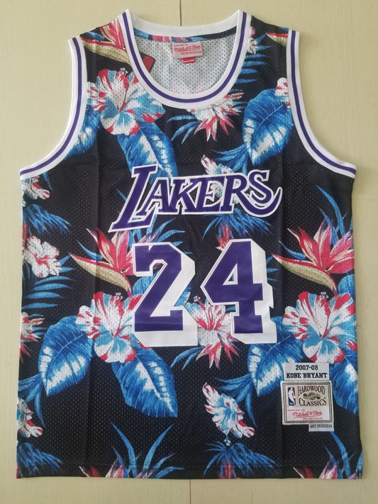 Men's Los Angeles Lakers Kobe Bryant Hardwood Classics Player Jersey1