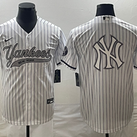 Men's New York Yankees White Player Jersey1 Joint Edition