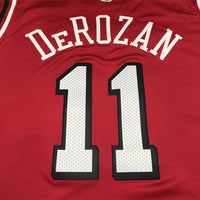 Men's Chicago Bulls DeMar DeRozan #11 Red 2021/22 Swingman Jersey1
