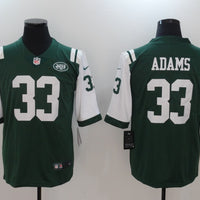 Men's New York Jets Jamal Adams #33 Green Player Game Jersey1