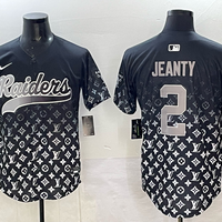 Men's Las Vegas Raiders Ashton Jeanty #2 Black Team Player Game Jersey
