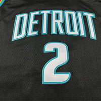 Cade Cunningham #2 Detroit Pistons Charcoal 2025-26 Swingman Jersey City Edition - JerseysFreak - 3