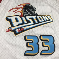 Men's Detroit Pistons Grant Hill 1998-99 White Hardwood Classics Swingman Jersey1