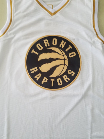 Men's Toronto Raptors Kyle Lowry White Swingman Player Jersey1
