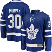 Men's Toronto Maple Leafs Matt Murray #30 Blue Player Game Jersey1