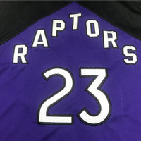 Men's Toronto Raptors Fred VanVleet Black/Purple 2020/21 Swingman Player Jersey1