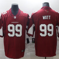 Men's Arizona Cardinals J.J. Watt #99 Cardinal Vapor Limited Jersey1