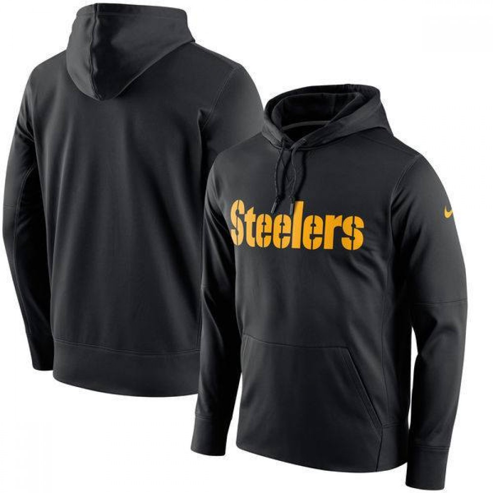 Men's Pittsburgh Steelers Club Therma NFL Pullover Hoodie