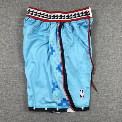 Men's Phoenix Suns Blue 2022/23 City Edition Basketball Shorts1