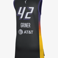 Men's Phoenix Mercury Brittney Griner #42 Black Player Game Jersey