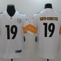 Men's Pittsburgh Steelers Juju Smith-Schuster #19 White Vapor F.U.S.E. Limited Jersey1
