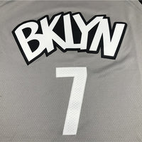 Men's Brooklyn Nets Kevin Durant Gray 2019 Fast Break Player Movement Jersey1