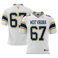 Men's West Virginia Mountaineers GameDay Greats #1 White Football Jersey