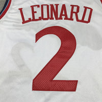 Men's LA Clippers Kawhi Leonard #2 White Swingman Jersey1