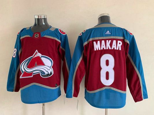 Men's Colorado Avalanche Cale Makar #8 Burgundy Home Breakaway Player Jersey1