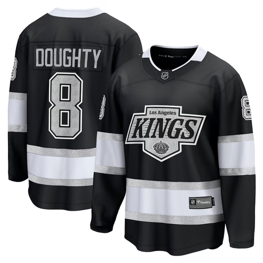 Men's Los Angeles Kings Drew Doughty #8 Fanatics Black Home Breakaway Player Jersey