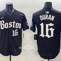 Men's Boston Red Sox Jarren Duran #16 Black Replica Player Jersey