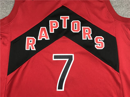 Men's Toronto Raptors Kyle Lowry Red 2021/22 Diamond Swingman Fashion Jersey1