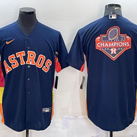 Men's Houston Astros Navy Alternate Replica Team Jersey1
