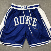 Men's Duke Blue Devils Blue Basketball Shorts