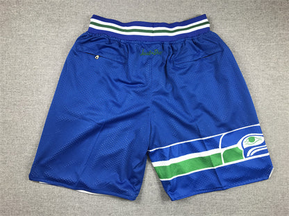 Men's Seattle Seahawks Royal Pocket Shorts