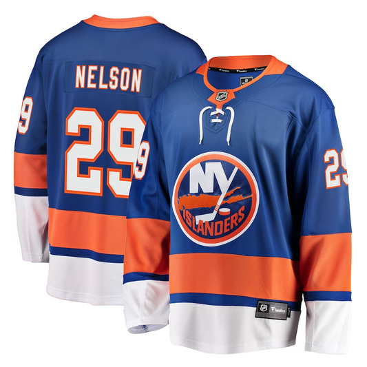 Men's New York Islanders Brock Nelson #29 Royal Player Game Jersey1