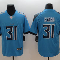 Men's Tennessee Titans Kevin Byard #31 Light Blue Game Jersey1