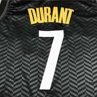 Men's Brooklyn Nets Kevin Durant Black 2020/21 Swingman Jersey1 - City Edition