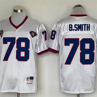 Bruce Smith Buffalo Bills Mitchell Ness White Legacy Replica Player Jersey - JerseysFreak